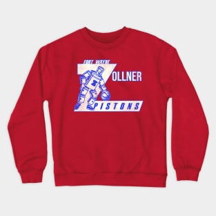 Defunct Fort Wayne Zollner Pistons Basketball Team Crewneck Sweatshirt